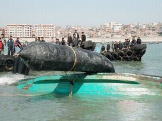 Варочные мешки морского спасения имущества подводные плавая резина нейлона воздушной подушки шлюпки запуская