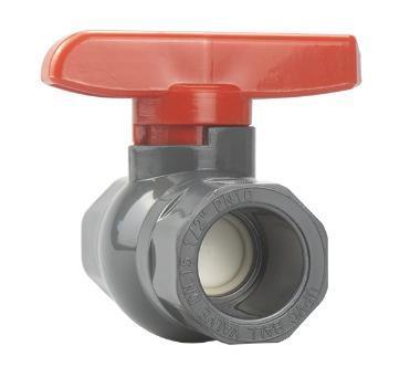 UPVC DIN ANSI BS JIS Восьмиугольный шаровой клапан с розеткой низкой температуры и типом угла