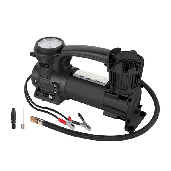 Heavy Duty Car Air Compressor Metal For Off Road Truck 4x4 High Pressure Silver Air Compressor Car Tire Inflators