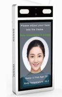 Caméra de sécurité de Touchless pour mesurer la température du corps avec la reconnaissance des visages de contrôle d'accès
