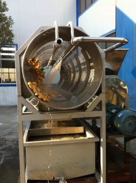 Automatic Ginger Juice Extractor Machine SUS304 / 316 Material
