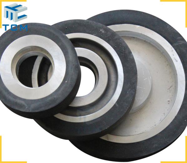150mm X 50mm Rollers And Wheels Black Steel Roller Wheels