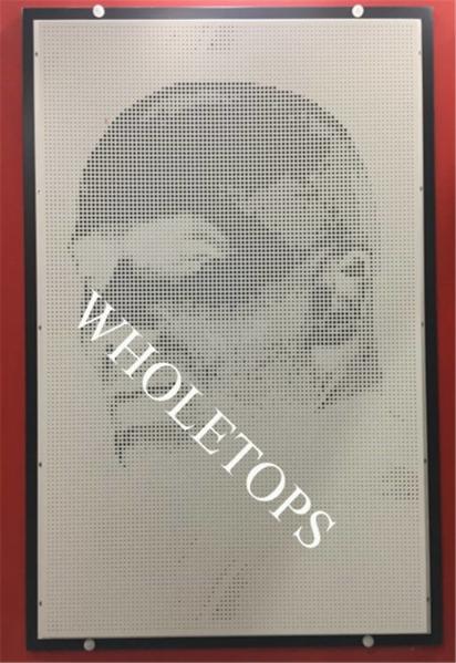 Length 600mm-4500mm Art Deco Laser Cut Panel / 8.0MM Outdoor Laser Cut Metal Panels