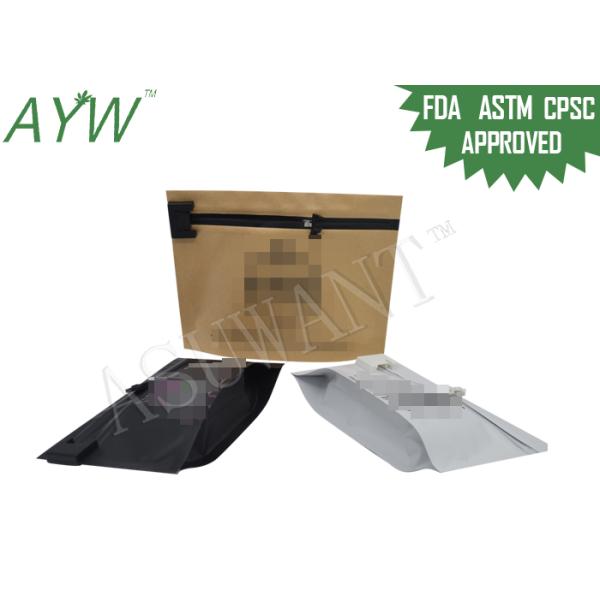 ASTM / CPSC Child Proof Zipper Bags Protecting Babies From Eating Medicinal Tablet