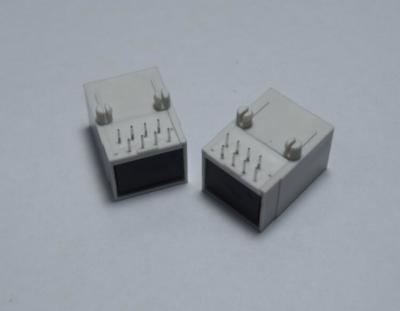 Computer RJ45 Female Connector , PCB Shielded Ethernet Connector UL Approved