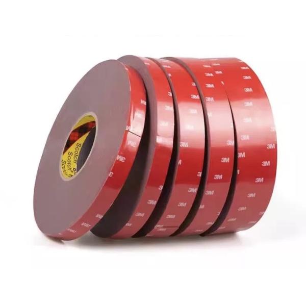 3M 4229P  Heat Resistant Adhesive Tape  0.76MM Double Sided Tape For Cars Thickening Dark Grey Sponge