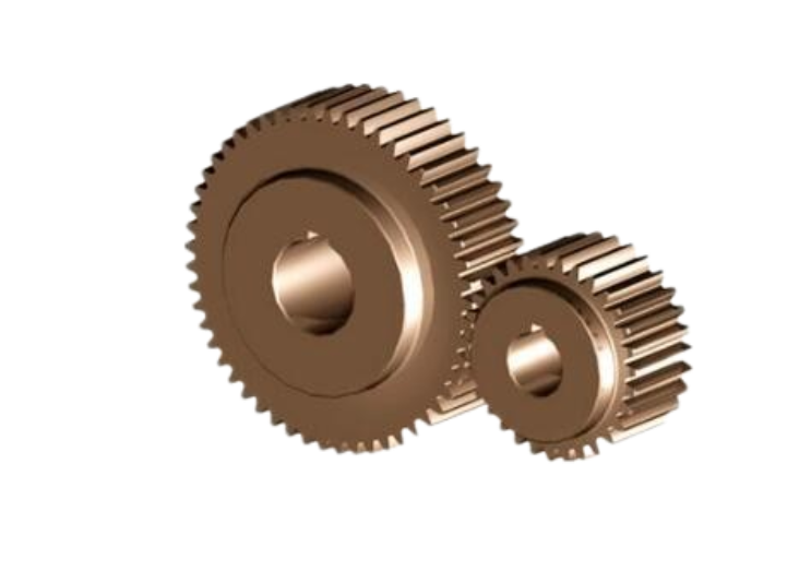0.01mm Bore Requirement CNC Gear Hobbing For Brass Power Tool Gears