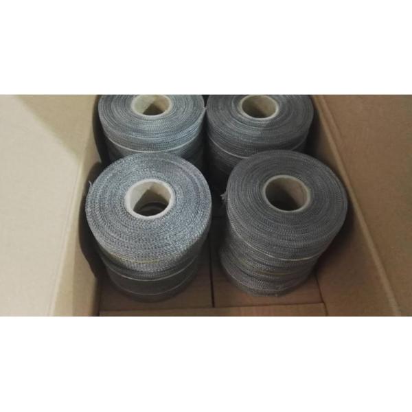 Sustainable Knitted Filter Wire Mesh 304 Stainless Steel For Oil Water Separation