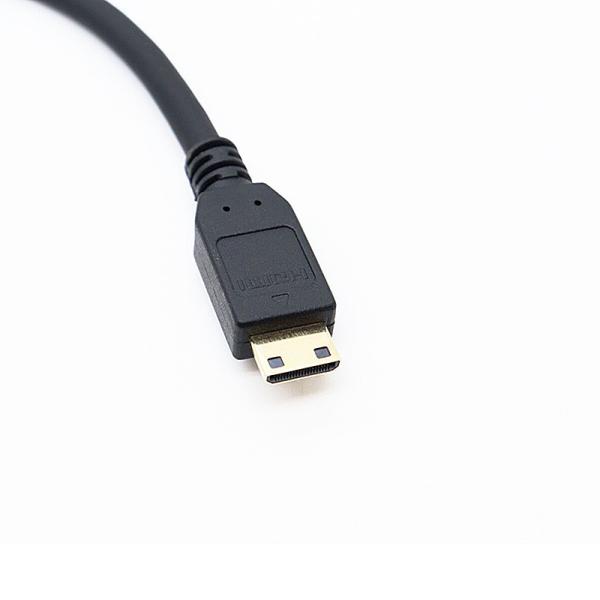 Mini HD-MI Hombre a HD-MI Mujer Convertidor Cable de extensión a prueba de agua para automóviles Camiones Barcas Computadoras de motocicletas