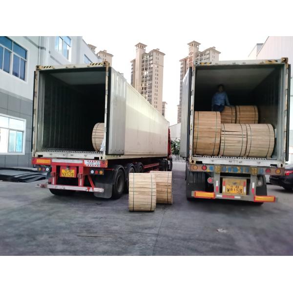 На открытом воздухе SM G.652D ядров кабеля 2-144 стекловолокна KEXINT FTTH GYTA53 Armored, который сели на мель