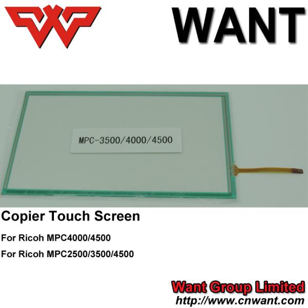 Copier Touch Panel MPC4000 MPC4500 Copier Touch Screen MPC5000 MPC6000 compatible For Ricoh Aficio