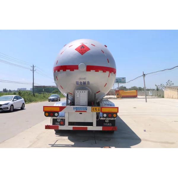 Camiones Semerremolque Transporte de Combustible glp Gas 30T 62000 Litros Propano Tanque Diseño Ligero