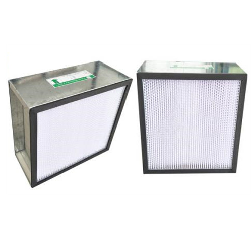 Разделитель картона глубоко плиссирует воздушный фильтр HEPA для эффективности H13 или H14 больницы