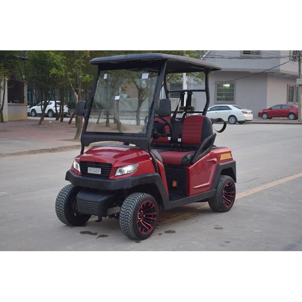 Mini Electric Powered Golf Carts / Golf Buggy With Seat / Deep Cup Holders