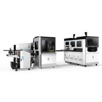 Double système d'emballage de boîte de cadeau de mariage de machine dure rigide intelligente de fabrication de cartons