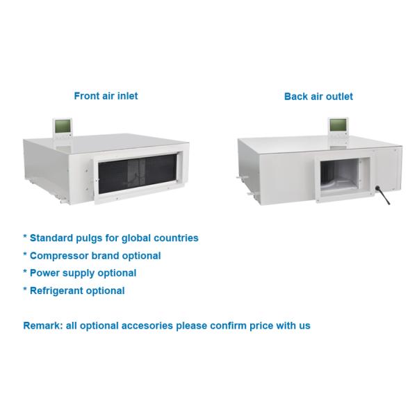 New Arrivals Slim Size 50L/D Greenhouse Basement Warehouse Ceiling Mounted Dehumidifier