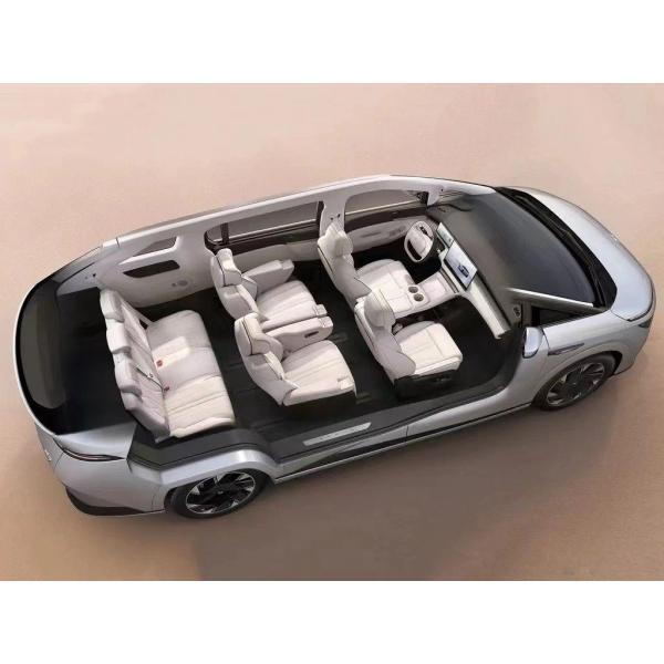 Experience the Future with XPeng X9 Super Intelligent Electric Car in Crescent Silver