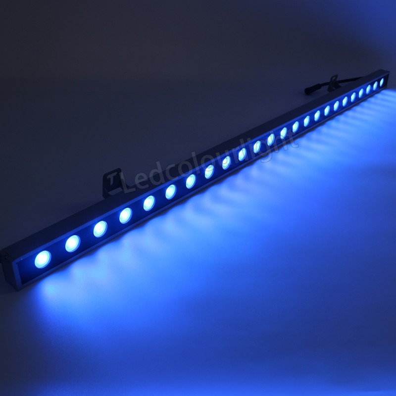 DMX512 Control LED Wall Washer Lights DC24V 24W IP66 for Building Facade