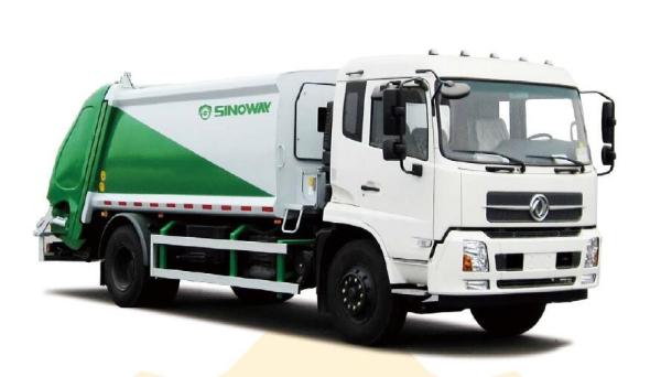 High Compression Ability Garbage Collection Truck Vehicle 12/16m3 Hopper Capacity