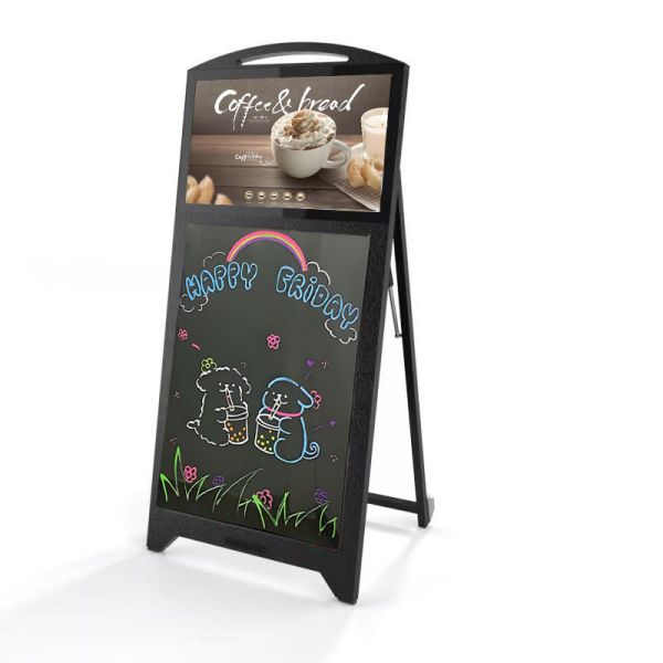 Ultra Bright 700Nits Portable Digital Signage Display For Outdoor Promotions