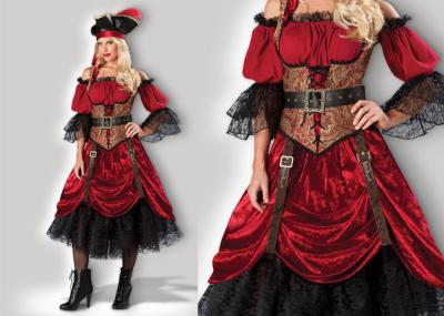 Swashbucklin Scarlet 1087 Custom Cosplay Halloween Adult Costumes  For Christmas Party