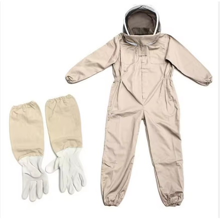 Поставки для пчеловодства Пчеловодный костюм сетка полный костюм высококачественная пчелиная одежда фехтование волокно