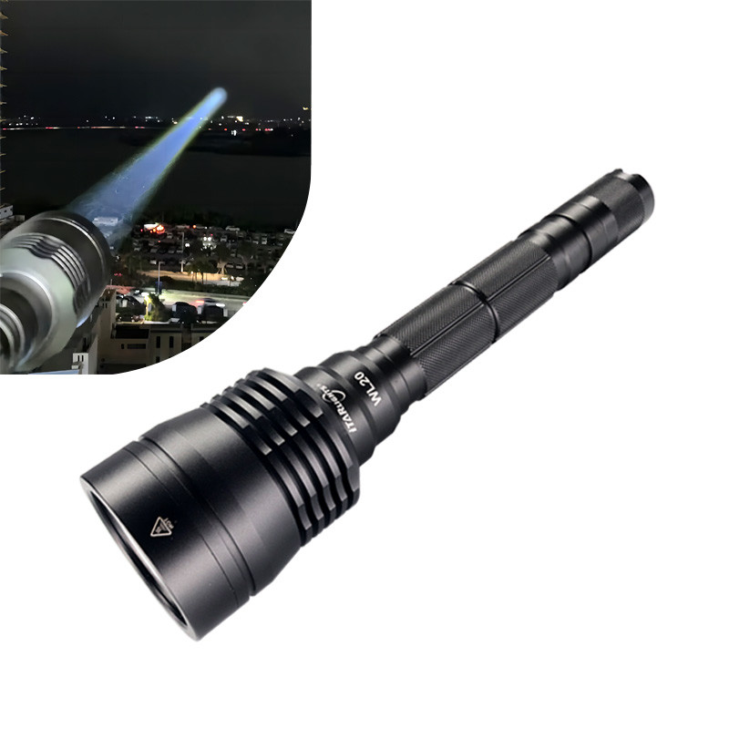 IP67 водонепроницаемый 3000M Бросатель LEP 21W 1000 Lumen Белый лазерный тактический фонарик