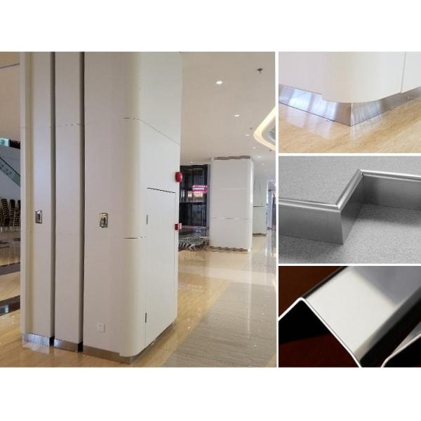 Room Wall Floor Stainless Steel Skirting Board 2.5m
