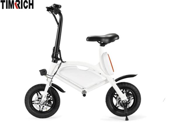 Smart Folding Electric Battery Powered Bike 12 Inch Aluminium Alloy TM-KV-1220