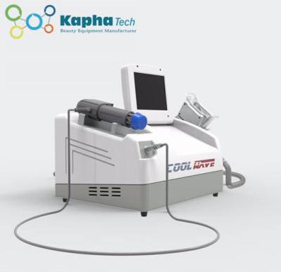 Tipo máquina extracorporal de 4 punhos da terapia da onda de choque, máquina de Cryolipolysis para o uso da casa