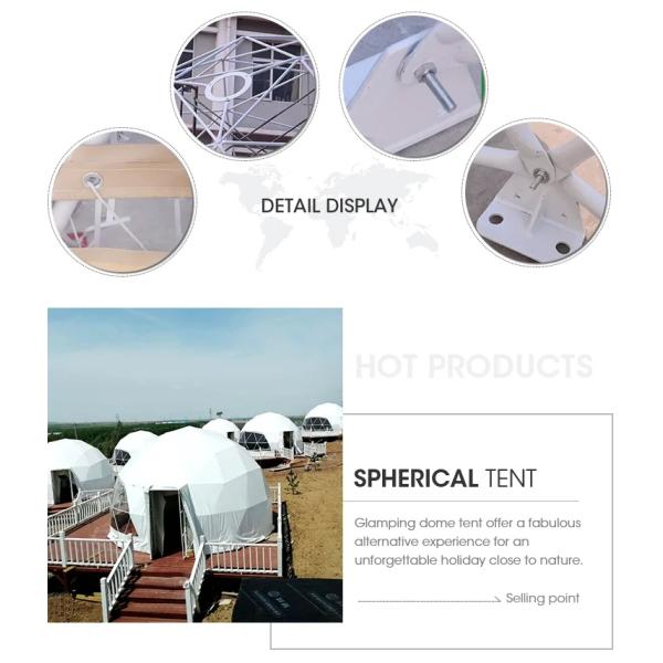 Commercial Hotel Inflatable Dome Tent Circus 100 Square Meter For Events