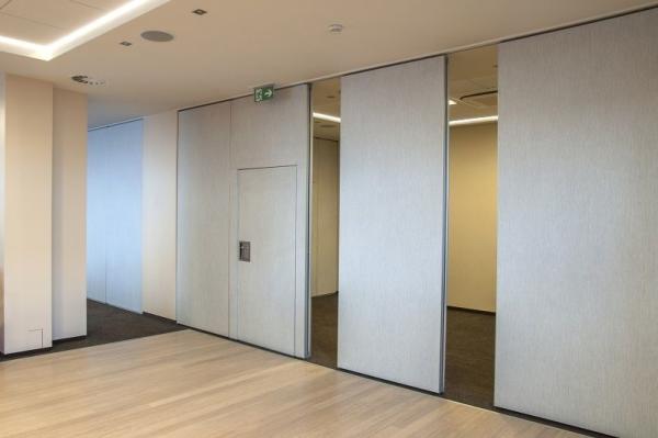 Acoustic Folding Partition Walls - 56dB Soundproofing, Custom Sizes