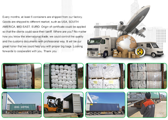 Боковая петля 90x90x110 см Супер мешок Jumbo мешок для пищевых продуктов крестовой упаковки 1500 кг 1000 кг