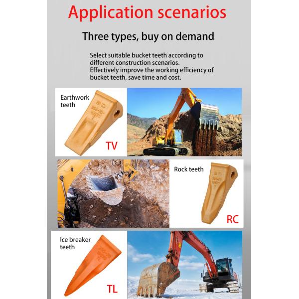 Ковальный железный болт для бутылочных зубов PC60 для бутылок экскаваторов