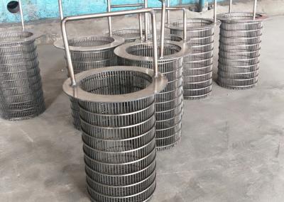Tubulação reversa resistente à corrosão da tela de fio da cunha para a indústria carbonosa