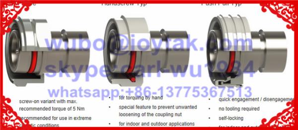 4.3-10 adaptor male plug to 4.3-10 female jack VSWR 1.15 silver plated pin and tri-alloy connector body high quality