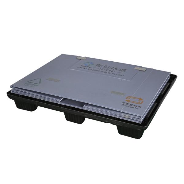 Foldable storage bin automotive parts packaging pallet box storage plastic pallet box customized tool autopack box
