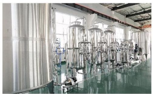 Máquina de Enchimento de Água 3-em-1 Para Bebidas Não Carbonatadas Água Mineral / Água Pura