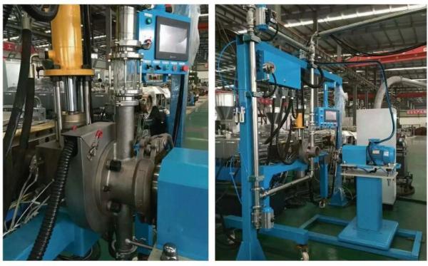 75 KW refroidissement par air machine à extrusion de tuyaux en plastique à vis unique Économie d'énergie