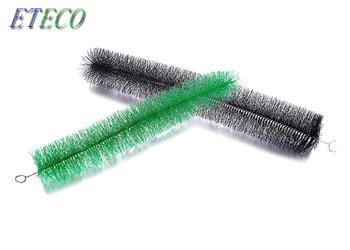 Escova de inclinação da calha de aço inoxidável flexível do fio para a proteção da calha