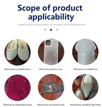 Rhinestone Shaking Machine Textile DIY