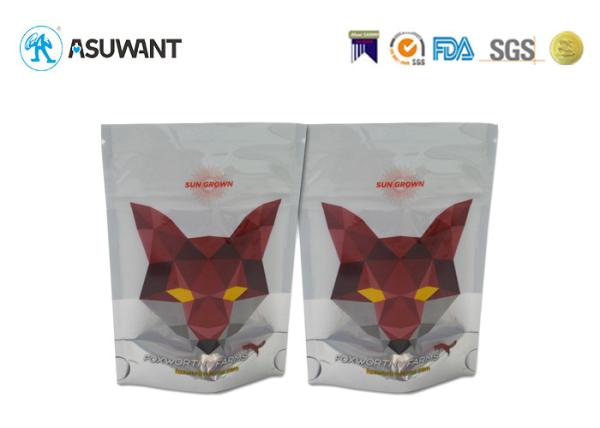 FDA Certificated Clear Window AYW CR Child Proof Zipper Bags