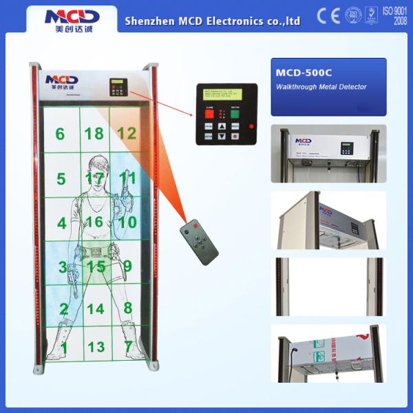 Придайте огнестойкость 18 зонам обнаружения идите через металлоискатель с дистанционным управлением