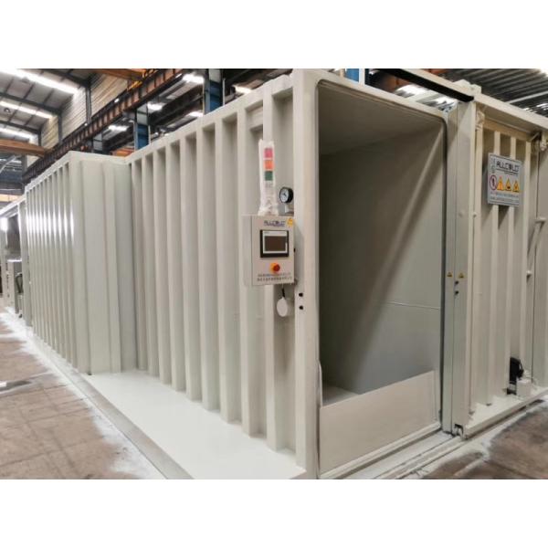 Leafy Vegetables Vacuum Cooler Air Cooling Type Automatic Button Mushroom Pre Cooling System