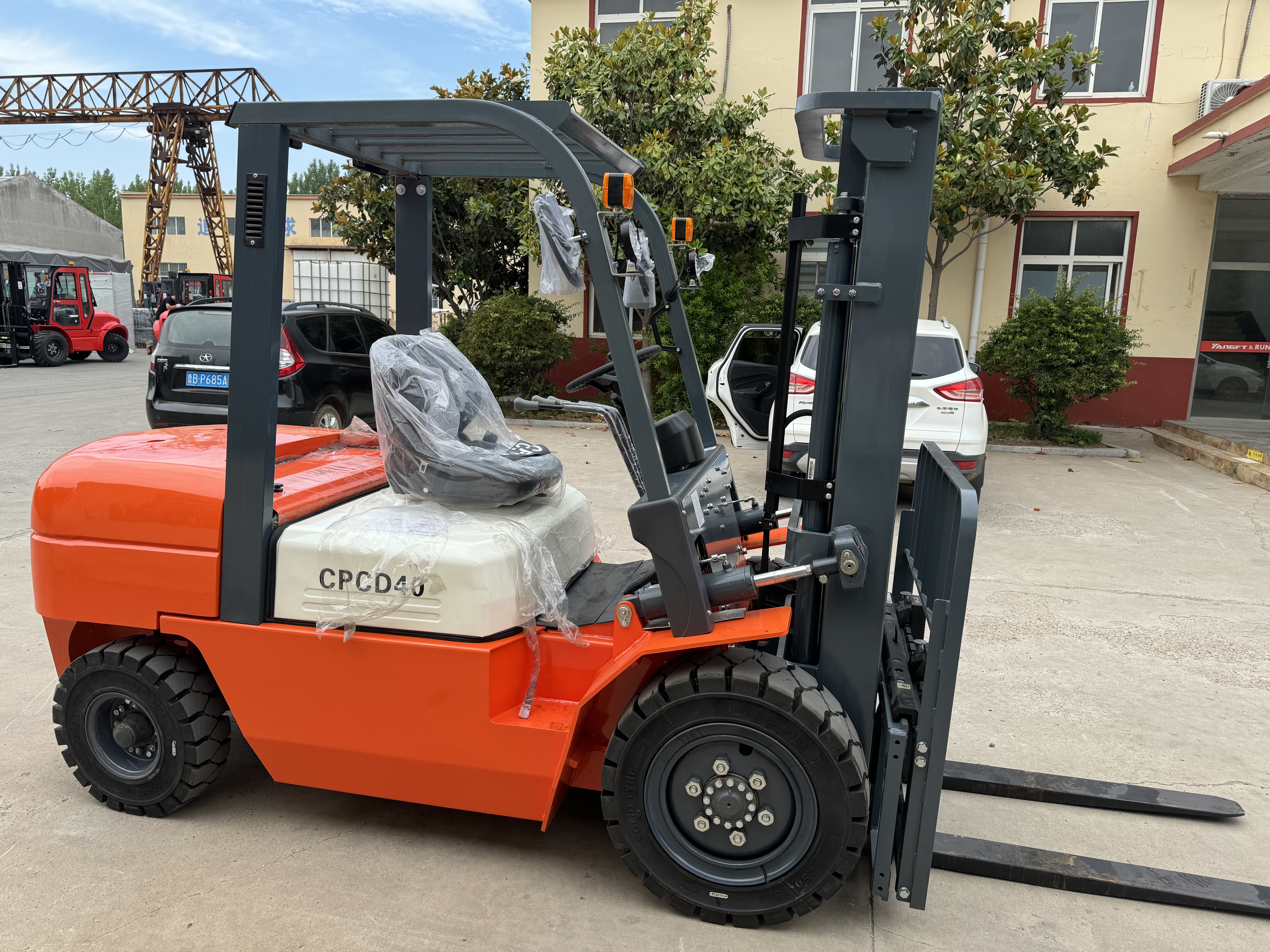 China Diesel Forklift Lift Truck High Quality 4Ton-5Ton with Mitsubishi Engine