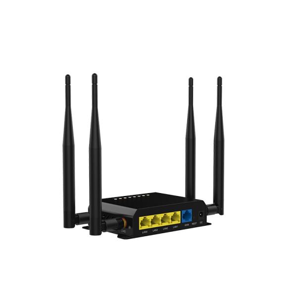 Sim Card Slot RJ45 Enterprise Wifi Router 5 Ethernet Port 300mbps Support VPN