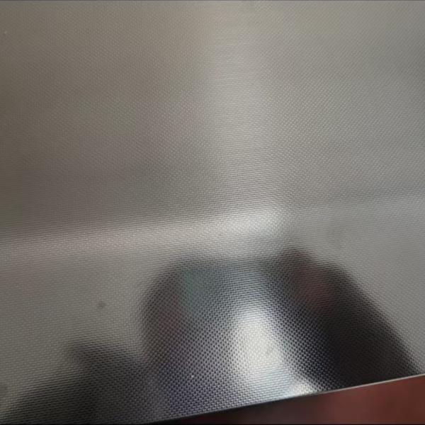 Lámina y placa de acero inoxidable SUS304 grabada con superficie de espejo brillante de puntos pequeños para la superficie de la mesa