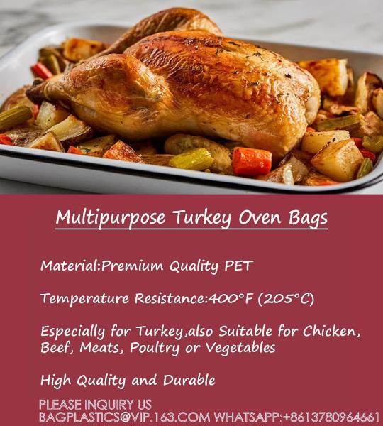 Oven Bag Resistant Kitchen Liner Tools Boil Bags For Cooking Seafood Chicken Turkey