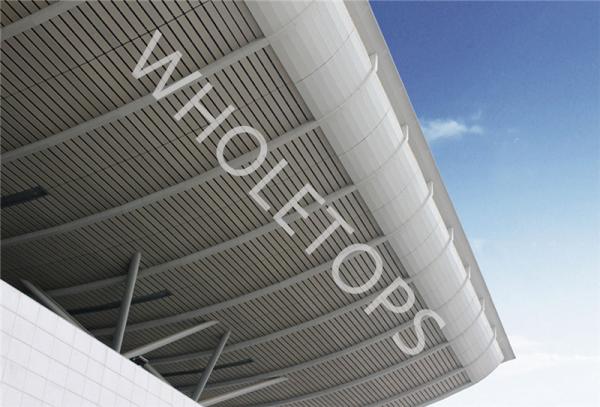 Moisture Proof 3.0mm Metal Aluminum Roofing Panels 800×800mm Customized