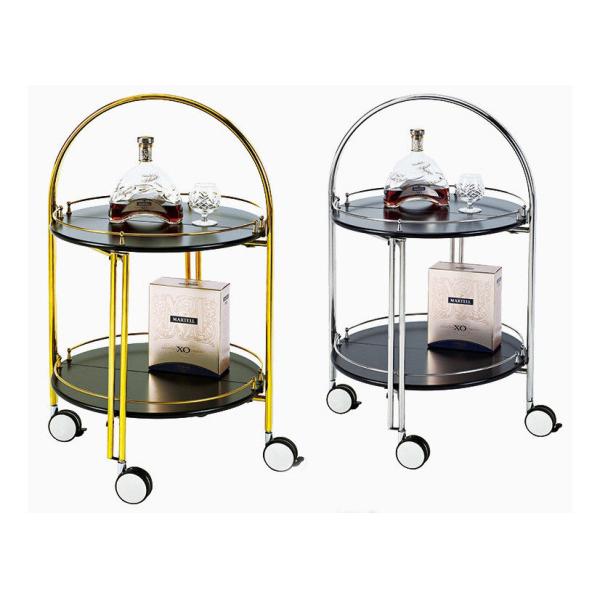 Оборудования гостиничного сервиса круглого финиша Махоганы ликера деревянные для вина и напитка с 4 рицинусами